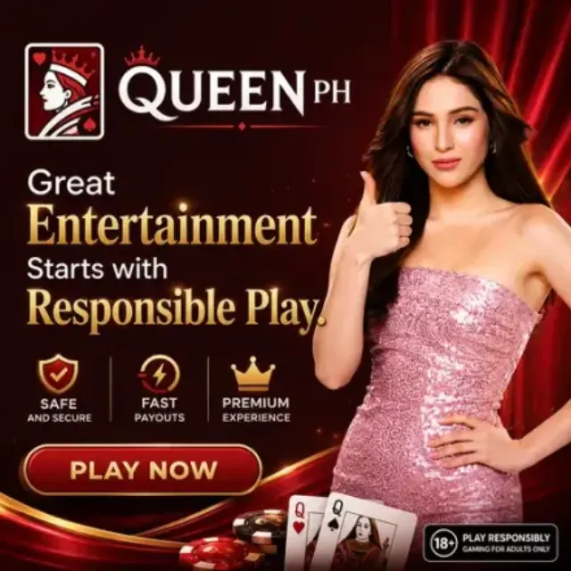 QUEENPH - Great Entertainment Starts with Responsible Play. Safe and Secure, Fast Payouts, Premium Experience. Play Now.